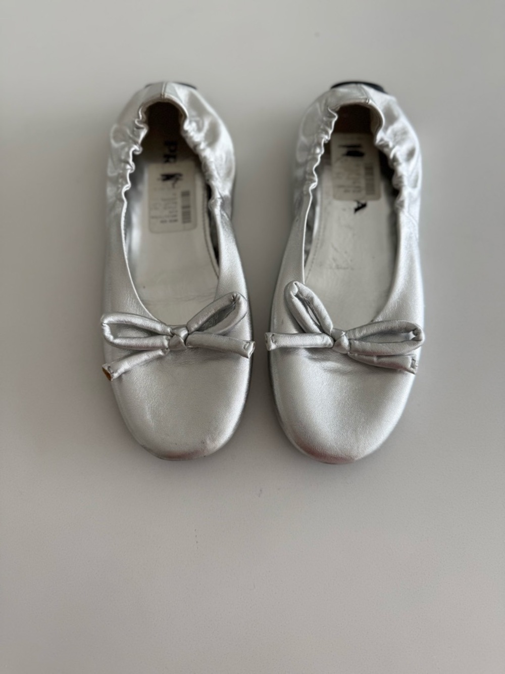 NWOT PRADA Metallic leather ballet flats - 38 - Picture 3 of 9